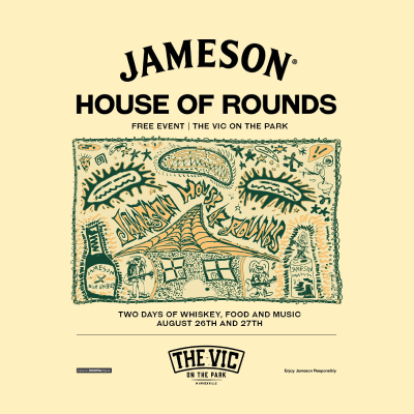 Join us for a third year of Jameson House of Rounds at The Vic On The Park