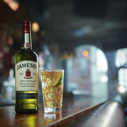 Jameson Irish Whiskey.¿Por qué? Por su sabor.