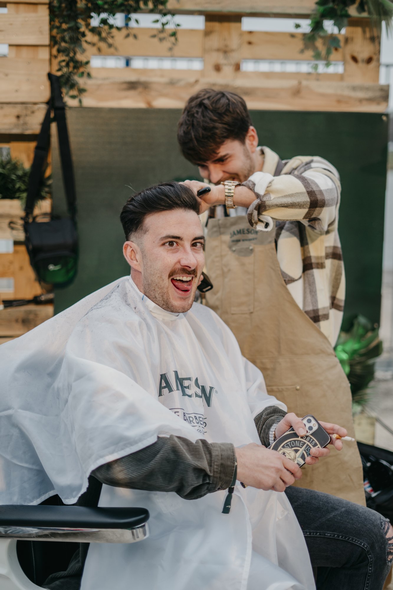 ¡The Barber Shop no paró en ningún momento!