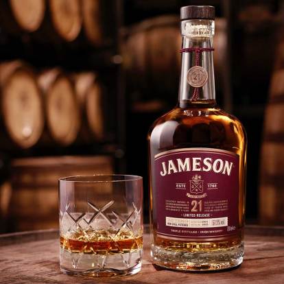 Jameson. 21 Years in the making.
